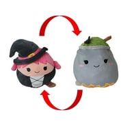 Squishmallows Official Kellytoys Plush 12 Inch Wexla the Witch and Johanna the Witches Brew FlipAMallow Ultimate Soft Stuffed Toy
