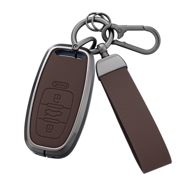 Key Fob Cover for Audi Heavy‑duty Case Holder Protector with Keychain