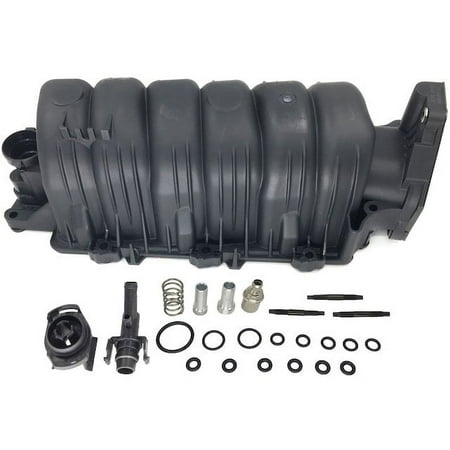 Upper Intake Manifold – Includes PCV Parts and Gaskets – Compatible with 2000 – 2005 Chevy Impala 3.8L V6 (Not For Superchanged Engines) 2001 2002 2003 2004
