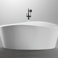 thumbnail image 5 of Bellaterra Home BA7528 67 in. Grasse Freestanding Bathtub, White, 5 of 7