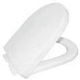 thumbnail image 4 of Quite-Close Round Toilet Seat For HOROW HWMT-8733S HWMT-8733/HT1000 (10'' Rough-in)HT100S Compact Toilet, Plastic, 4 of 9