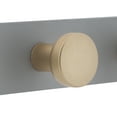 thumbnail image 6 of ELLE Paris 3 Hook Iron over the Door Hook in Matte Grey and Gold, 6 of 7