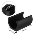 thumbnail image 2 of FESTFENDS Floor Protection U Shaped Stool Leg Covers Black 25Pcs 1.6x1.2x0.9In, 2 of 8