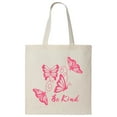 thumbnail image 3 of Be Kind Aesthetic Tote Bag Reusable Eco Friendly, 3 of 4