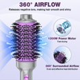 thumbnail image 2 of NEXPURE Hair Dryer and Blow Dryer Brush in One, New Upgrade 4 in 1 Hair Dryer Brush with Hair Straightening/Blow-drying/Curling/Styling Functions, w/ Negative Ion Anti-frizz Ceramic Titanium Barrel, 2 of 7