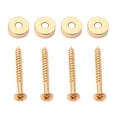 thumbnail image 1 of Juego de 4 casquillos Sunnimix de férula para guitarra con Tornillos dorados, 1 of 8