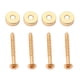 thumbnail image 1 of Juego de 4 casquillos Sunnimix de férula para guitarra con Tornillos dorados, 1 of 8