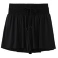 thumbnail image 4 of WAYUTE Womens Shorts High Waisted Yoga Running Gym Athletic Solid Color Workout Shorts with Pockets Durable for Summer Casual Outdoor, 4 of 6