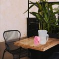 thumbnail image 2 of Miangastore 1Set Iced Tea Container Pink Large 24.5x14x14Cm For Outdoor Entertainment Square Shape, 2 of 9