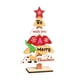 thumbnail image 2 of Adorno para árbol de Navidad, letrero decorativo de madera para festival, chimenea rústica, escritorio Estilo A, 2 of 9