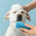 thumbnail image 5 of OEFNTAC Pet Grooming Brush Pet Rubber Shampoo Brush 4.9x2.9x1.2in Massager for Long Short Hair Dogs Cats Shower Grooming Tool Bath Time, 5 of 6