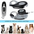 thumbnail image 2 of Retractable dog leash 5M Retractor leash with ergonomic design and retraction Comfortable leash Training leash for dog sizes up to 15 kg Adjustable L, 2 of 5