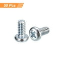 thumbnail image 3 of Tornillos de Máquina Phillips Cabeza Plana 50 Uds Unique Bargains Zinc Chapado Acero Carbono, 3 of 5