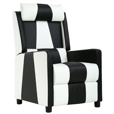 Home Theater Seating - Gaming Chair Recliner Chair Reclining Sofa Single Home Theater Seating Gaming Sofa PU Leather for Living Room Furniture