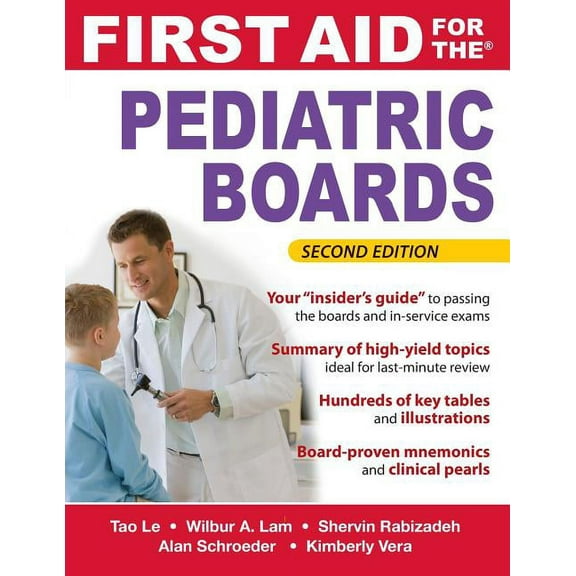 First Aid for the Pediatric Boards, (Paperback)