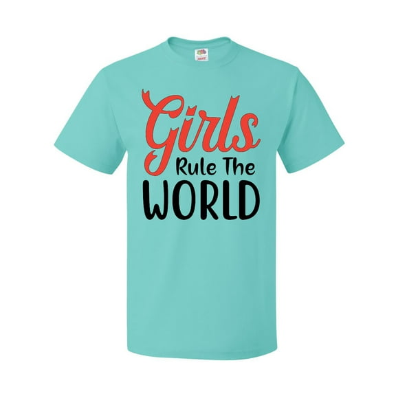 Inktastic Girls Rule the World T-Shirt