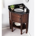 thumbnail image 5 of Beckingham Corner Bath Vanity Sink w/ Marble Top, 5 of 5