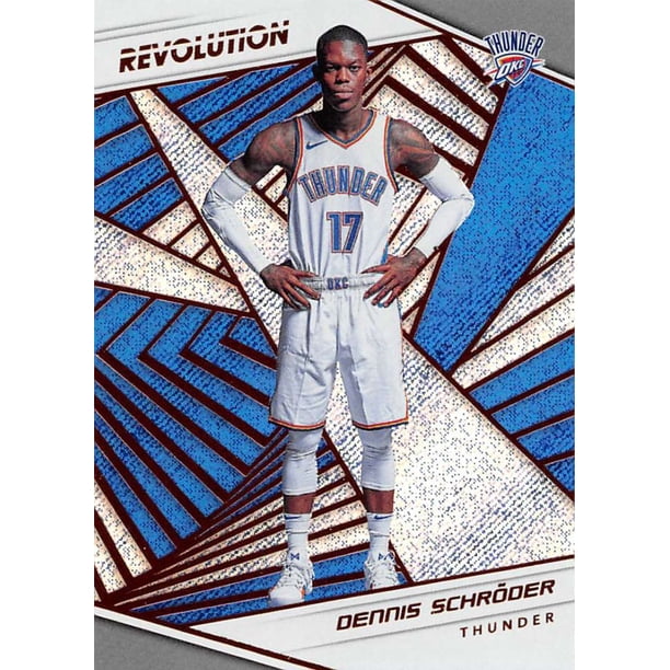 2018 19 Panini Revolution 83 Dennis Schroder Oklahoma City Thunder Basketball Card Walmart Com Walmart Com