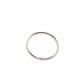 thumbnail image 2 of Anillo ultrafino de acero inoxidable de 1 mm con superficie de arco brillante para mujer, anillo de acero de titanio, anillo de cola fina, pulsera de unión, 2 of 5