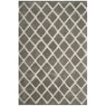 thumbnail image 2 of SAFAVIEH Adriana Anwar Geometric Shag Area Rug, Light Gray/Cream, 3' x 5', 2 of 10