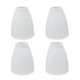 thumbnail image 1 of Aspen Creative 23037-4 Abat-Jour en Verre Nervuré de Style Transitionnel, 1 of 1