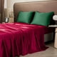 thumbnail image 4 of Paquete de 2 fundas de almohada para cuerpo de satén refrescante | Estuche largo de terciopelo suave y transpirable para durmientes calientes y sudores nocturnos | Comodidad para todas las, 4 of 6