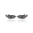 thumbnail image 1 of Headlight - Compatible/Replacement for '17-18 Hyundai Elantra Sedan SE/SEL (Korean Built) - Halogen Without LED Daytime Running Light - Pair, Left Driver + Right Passenger Set - 92102F2040, 92101F2040, 1 of 2