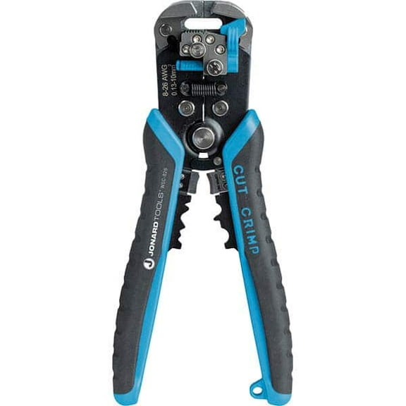 Jonard Tools WSC-826 Wire Stripper: 26 AWG to 8 AWG Max Capacity 7-3/4" OAL
