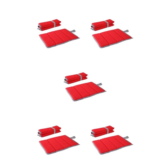 Eigraketly Colchoneta para sentarse portátil de 4 pliegues para acampar, Picnic, pesca, cojín de asiento impermeable, almohadilla de playa Type8 NO8
