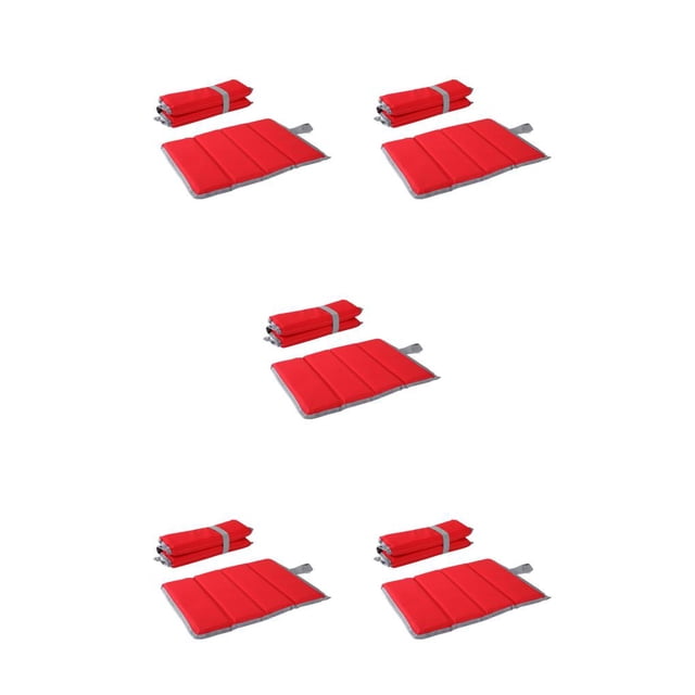 Colchoneta portátil Advancent para acampar cojín de asiento de Picnic plegable color Negro