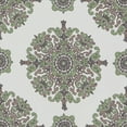 thumbnail image 4 of Eclipse Olivia Room Darkening Thermaweave, Rod Pocket Window Curtain Panel, 1 Panel, 37 in x 95 in, Green, 4 of 6