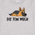 thumbnail image 4 of Inktastic Napping Dis Tew Much German Shepherd Boys or Girls Baby T-Shirt, 4 of 5