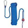 thumbnail image 1 of Cuerda de escalada estática de 10 mm, accesorio para equipo de 33 pies (10 m), cuerda de escape, equipo de escalada en hielo, cuerda de rescate contra incendios, azul/10 m, 1 of 4