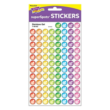 UPC: 0078628461831 | Rainbow Gel Superspots Stickers