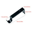thumbnail image 3 of stanreset 2pcs Window Curtain Rod Brackets Home Bedroom Living Room Iron Curtain Drape Rod Holder Rack, Black, 3 of 9