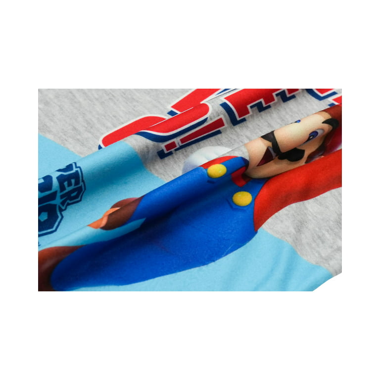 Super Mario Boys' 2-Piece Pajama Set 
