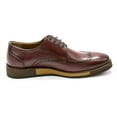 thumbnail image 2 of Elegante Men's Crotone Leather Oxford Shoes, Marron \ Brown,9.5 M US, 2 of 3