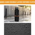 thumbnail image 6 of Rvaymup Windproofs Waterproof 100lb Propane Cylinders Cover Transparents Flipping Opening Double Layer Adjustable Fasteners, 6 of 8