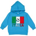 thumbnail image 2 of Inktastic Italian Soccer Toddler Hoodie, 2 of 4