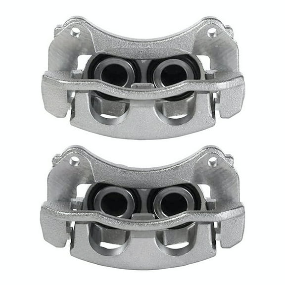 AutoShack Front Brake Calipers Set of Assembly with Bracket Replacement for Ford Ranger Explorer Sport Trac Mazda B2300 B4000 B3000 Mercury Mountaineer RWD Driver and Passenger Side BC2734PR