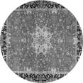 thumbnail image 1 of Ahgly Company Indoor Round Persian Gray Traditional Area Rugs, 8' Round, 1 of 1