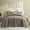 Beige, variant on Ameha 3 Piece Quilt Set Chevron Bedspread Reversible Ultrasoft Microfiber Adult Bedding White Color Queen