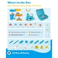 thumbnail image 2 of WhalesBot A3 Kit de Robot de Codage de Blocs STEM 12-en-1 pour Enfants, Ensemble de Construction Éducatif de 61 Pcs avec Narration Interactive, Cadeau Jouet Idéal pour Garçons, 2 of 8