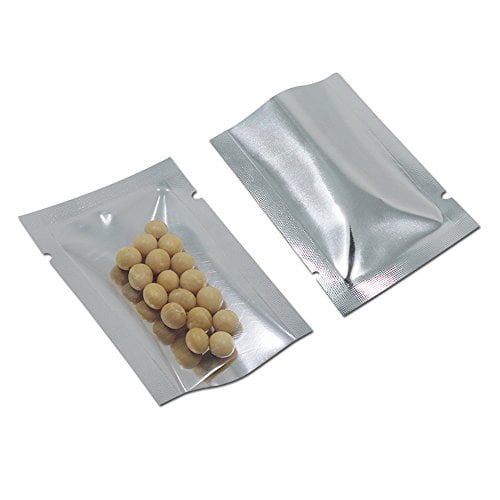 Aluminium Sachet Pouch Heat Seal Vacuum Package Food Grade Mylar Foil Bags 