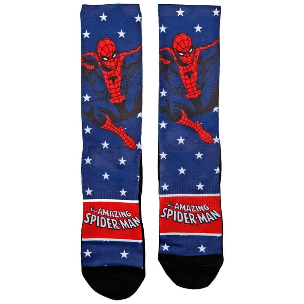 Spider-Man Swinging Aero Boxer Briefs Underwear and Sock Set-Small (28-30)  