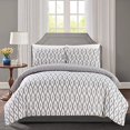 thumbnail image 5 of Chic Home CS3335-US Eloida Silver King 3 Piece Comforter Set, 5 of 5
