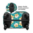 thumbnail image 5 of Wukai Cute Shiba1 Elastic Luggage Cover: Personalized Protection for Your Suitcase - Fits 19~29-inch, Washable & Durable Travel Companion-Large, 5 of 8