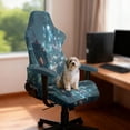 thumbnail image 2 of TSOVTHRID Modern Cyberpunk City Print Gaming Chair Cover with Armrest Cover, Anti Slip Rotating Chair Protection Universal Computer Chair Slipcover with Elastic Band for Home Studio, 2 of 7
