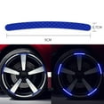thumbnail image 4 of 20 Pcs Reflective Strip Stickers Wheel Hub Rim Stripe Tape Decal Car Accessories, 4 of 9