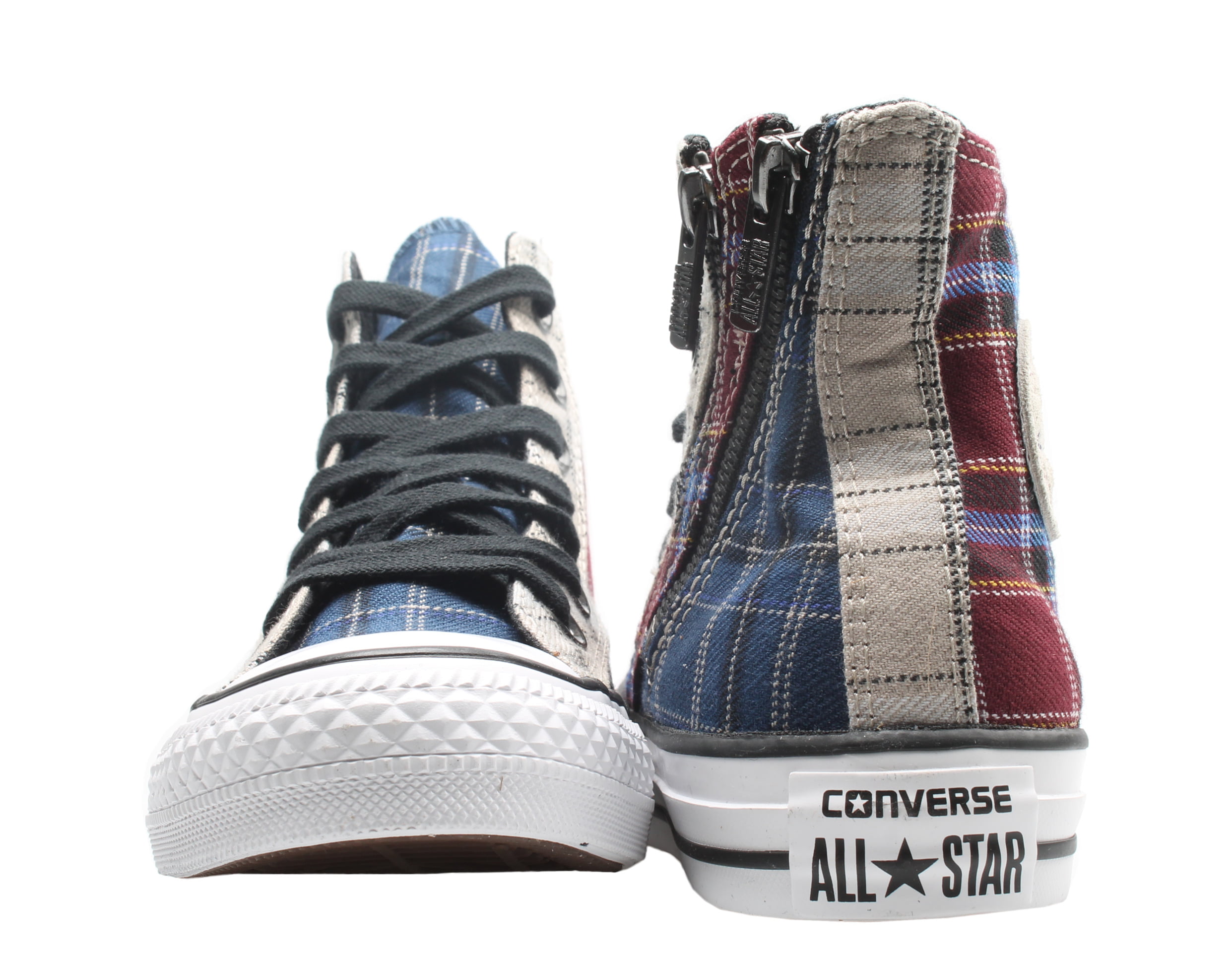 domæne Bevis vært Converse Chuck Taylor All Star Dual Zip Hi Plaid Women's Sneakers Size 5 -  Walmart.com